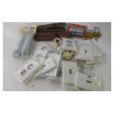 Light Switch Plates, Door Backplates, Locks