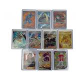 10 Pokemon Full Art Cards