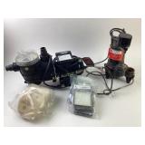 Sand Pool Filter, Utilitech Sump Pump, Vacuum Filt