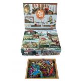 Melissa & Doug Dinosaur Puzzle, Magnetic Dino Set,
