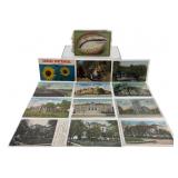 Lima Ohio Postcards: Embossed greetings, Garfield