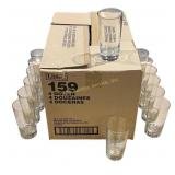 62 Libbey Glass Tumblers 159