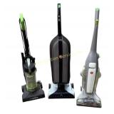 3 vacuum cleaners, hoover, eureka
