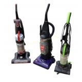 Three Bissell Vacuum Cleaners