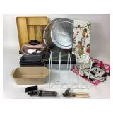 Anchor Hocking Loaf Pan, West Bend Serving Oven, W