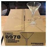 Libbey Domaine Martini Glasses