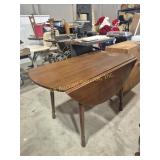 Wood Drop Leaf Table (48 in. X 24 in. X 30 in. H