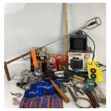 Flamethrower, Lead Pencil Pointer, Plier Set, Dunl