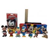 Vintage Disney Mickey & Donald Wind Up Toys,