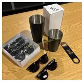 Titoï¿½s Sunglasses, Bottle Opener, Makerï¿½s Mark Cup