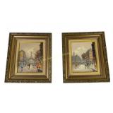 2 Antonio DeVity Original Oil Paintings