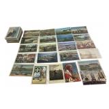 Historic Postcards, U.S. Landmarks, Ships