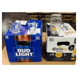 Ball Mason Jars, Libbey Shot Glasses, and Double S