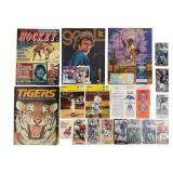 Sports Memorabilia: Football, Hockey, and Baseball