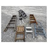Ladders, stepstools, folding seats