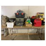 Tool Boxes, Gas Cans, Pegboard Kit, Planter Boxes