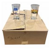 Bud Light and Sierra Nevada Beer Glasses