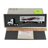 Dana Semi Truck With Trailer Model