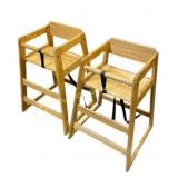 Wooden Restaurant High Chairs