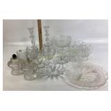 Hazel Atlas Punch Cups, Sunflower Dishes, Candle H