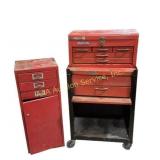 Stackon rolling tool cart, tool cabinet