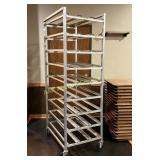 Aluminum Can Rack with Casters
