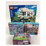Lego Lot: City Holiday Camper Van, Frozen Anna &
