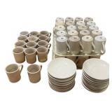 Ultima and Atlantic China Mugs,ï¿½McNicol Saucers