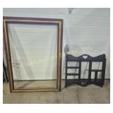 Picture Frame Wood With Goldtone Accent (31 in. X
