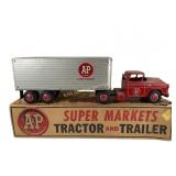 AP Diecast Semi Tractor Trailer with Box