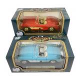 2 Road Tough 1957 Chevy Corvette Models