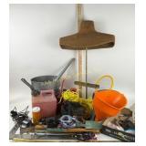 Gas Tanks, Stanley Carpenter Square, Cables, Lawn