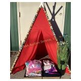 Teepee, Solar Power Butterfly Grass, Childrenï¿½s Ap