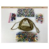 Marbles in Four Styles, Drawstring Bag