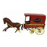 Plastic Horse-Drawn A&P Tea Wagon