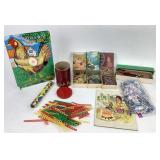 Mother Hen Target Game, Puzzles, Construction piec