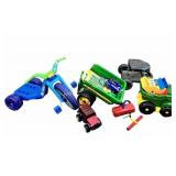 Big Wheel trike, John Deere, kids toys