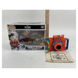 1978 Spiderman Flash Camera w/ Manual & Funko