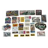 Nascar Racing Stickers, Tickets, & Cards- Huge Lot