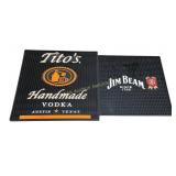 Titoï¿½s Vodka, Jim Beam Bar Mats