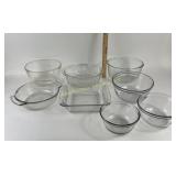 Anchor Hocking and Libby Glass Baking and Mixing B