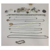 Costume Jewelry, Necklaces, Bracelets, Pendants