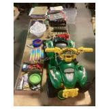 Childrenï¿½s Quad Toy, Kitchen Items, Holiday Paper,