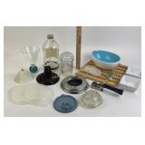 Glassware, Kitchen Tools, Hallmark Ceramic