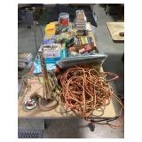 Books, VHS Tapes, Extension Cords, LED Headlamps,