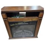 Electric Fireplace With Wood Surround