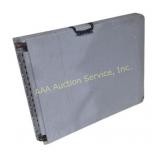 6 Foot Folding Table Gray With Carrying Handle