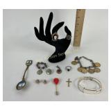 Jewelry Including Earrings, Bracelets, Charms