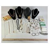 Costume Jewelry: Necklaces, Bracelets, Earrings, R