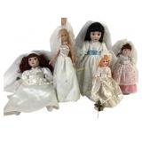 Bride Dolls in Wedding Attire